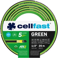 Węże ogrodowe i zraszacze - Wąż ogrodowy 5 warstwowy GREEN ATS2 TM 1/2" 20 mb NOWOŚĆ - miniaturka - grafika 1