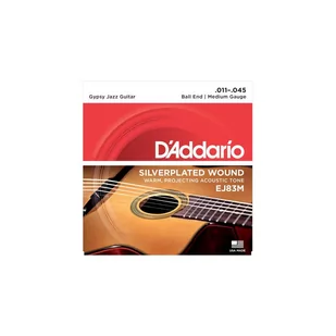 D'Addario EJ83M - Gypsy Jazz 11-45 - Struny gitarowe  - miniaturka - grafika 1