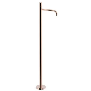 Bateria umywalkowa wolnostojąca Tres Study różowe złoto połysk 26285306OP - Baterie umywalkowe - miniaturka - grafika 1