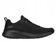 Buty sportowe męskie - Buty Męskie Skechers 118000BBK Bobs Squad Chaos Czarne 46 - miniaturka - grafika 1
