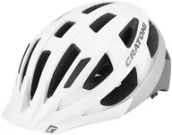 Kaski rowerowe - Cratoni Velo-X Kask, white matte S/M | 52-57cm 2020 Kaski miejskie i trekkingowe 2015084200 - miniaturka - grafika 1