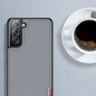 Dux Ducis Fino etui pokrowiec pokryty nylonowym materiałem Samsung Galaxy S22+ (S22 Plus) niebieski - Etui i futerały do telefonów - miniaturka - grafika 13