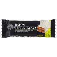 Batoniki - Kopernik Baton piernikowy z nadzieniem o smaku limonki w białek czekoladzie 50g  od 150 złotych CKOP.8110 - miniaturka - grafika 1