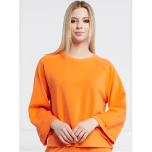 Armani Exchange Bluza | Relaxed fit - Bluzy damskie - miniaturka - grafika 1