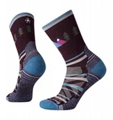 Skarpety termoaktywne - Smartwool W'S Hike Light Cushion Under the Stars Crew Socks, 590, S - miniaturka - grafika 1
