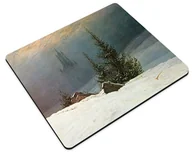 Podkładki pod mysz - Podkładka Pejzaż zimowy Caspar David Friedrich 36x29cm - miniaturka - grafika 1