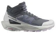 Buty trekkingowe damskie - Buty Salomon Elixir Activ Mid GTX W India Ink - miniaturka - grafika 1