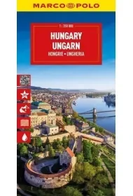 Mapa drogowa Węgry 1:350 000 - praca zbiorowa - Atlasy i mapy - miniaturka - grafika 1