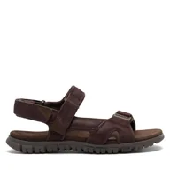 Sandały męskie - Sandały Lasocki KENNET-01 MB Czerwony - miniaturka - grafika 1