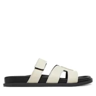 Klapki i japonki damskie - Klapki Gino Rossi MOIRA-E2527666 Biały - miniaturka - grafika 1