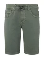 Spodenki damskie - Pepe Jeans Jagger szorty męskie, Zielony (casting), 28W - miniaturka - grafika 1