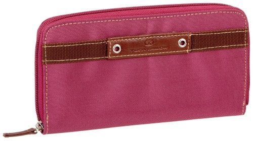 TOM TAILOR Acc Yuma 10699 damski portfel z zamkiem błyskawicznym, 19 x 2 x 10 cm (szer. x wys. x gł.), fioletowy - Fioletowy 19 x 2 x 10 - jeden rozmiar