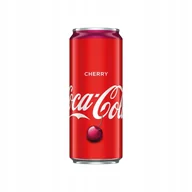 Napoje gazowane - Napój gazowany Coca cola cherry 24 x 330ml - Coca-cola - miniaturka - grafika 1