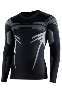 Męski longsleeve termoaktywny Brubeck Dry - czarny - BRUBECK - Koszulki sportowe męskie - miniaturka - grafika 1