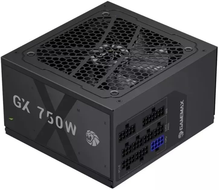 GameMax Power Supply, 80 PLUS, Gold GX 750GF 750 W