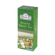 Herbata - Ahmad Tea Jasmine Green Tea Herbata Zielona Jaśminowa 25 Torebek Z Zawieszką - miniaturka - grafika 1