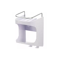 Półki łazienkowe - Biała samoprzylepna plastikowa półka łazienkowa Capsule − Joseph Joseph - miniaturka - grafika 1