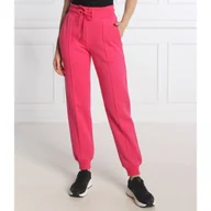 Dresy damskie - Patrizia Pepe Spodnie dresowe | Regular Fit - miniaturka - grafika 1