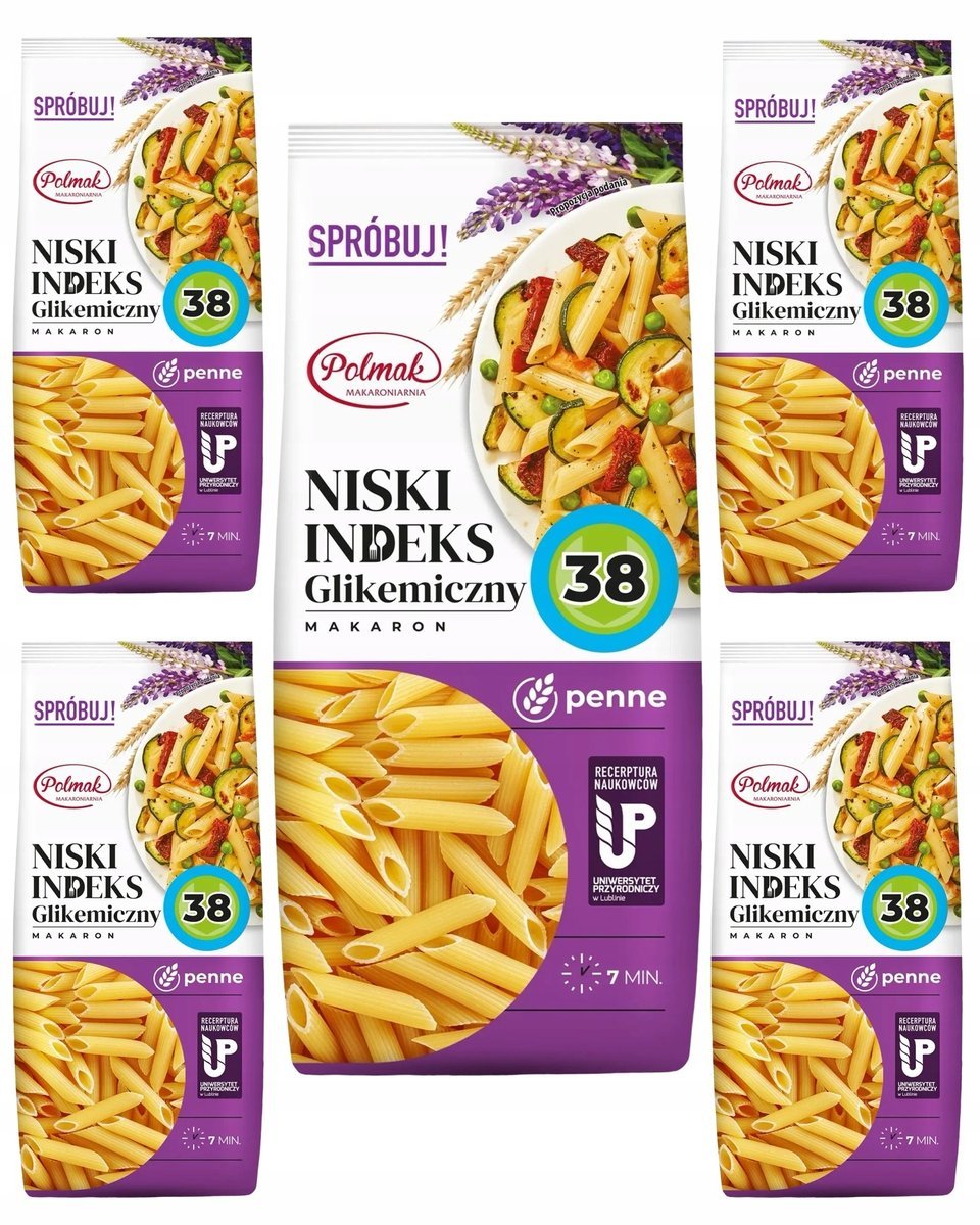 Makaron pióra pełnoziarnisty TGE 2,5 kg