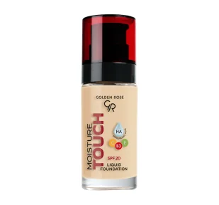 GOLDEN ROSE MOISTURE TOUCH NAWILŻAJĄCY PODKŁAD DO TWARZY SPF20 106 30ML - Podkłady do twarzy - miniaturka - grafika 1