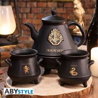 Kubki - Zestaw Do Herbaty Harry Potter Hogwarts (Czajnik Plus 2 Kubki) - Abs - miniaturka - grafika 1