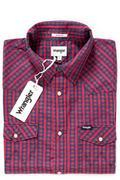 Wrangler Ss Western Shirt High Koszula  Męska Risk Red W5A244M1P-S