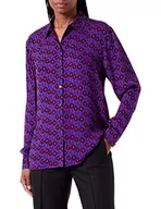 Bluzki damskie - HUGO Damska bluzka Evish, otwarta różna994, 14 - miniaturka - grafika 1