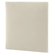 Panele ścienne i boazeria - PANEL ŚCIENNY TAPICEROWANY 3D KWADRAT 30x30 CM KREMOWY T07 WELUROWY - miniaturka - grafika 1