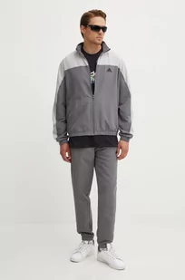 adidas dres męski kolor szary IY6667 - Dresy męskie - miniaturka - grafika 1