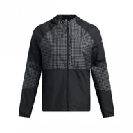 Kurtki damskie - Damska kurtka do biegania Under Armour UA Launch Elite Cw Jacket - czarna - UNDER ARMOUR - miniaturka - grafika 1