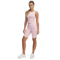 Spodenki damskie - Damskie spodenki treningowe Under Armour UA Vanish Seamless Short - różowe - miniaturka - grafika 1