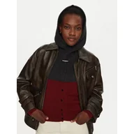 Apaszki i szaliki damskie - Komin Pinko Balaclava 104327 A27B Szary - miniaturka - grafika 1