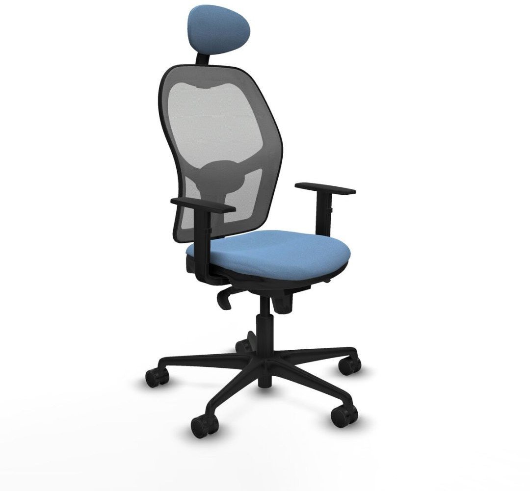 Krzesło Biurowe z Zagłówkiem Jorquera Piqueras y Crespo 1D036N1 Błękitne niebo