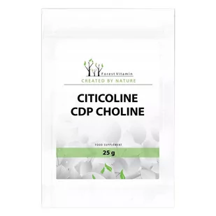 FOREST VITAMIN Citicoline CDP Choline 25g - Witaminy i minerały dla sportowców - miniaturka - grafika 1