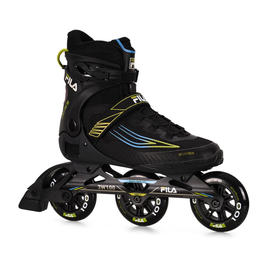 Rolki męskie Fila Legacy Pro 100 Black/Lime/Blue EUR 41