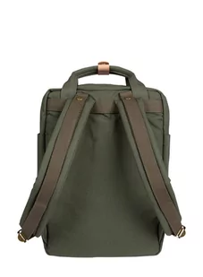 Plecak miejski Doughnut Macaroon PFC Free Series - army - Plecaki - miniaturka - grafika 2