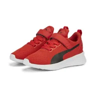 Buty trekkingowe dziecięce - Dziecięce buty sportowe Flyer Runner V PUMA Warm Earth Black Red - miniaturka - grafika 1