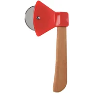Noże kuchenne - Excellent Houseware Nóż okrągły, radełko do krojenia pizzy, stalowy, krajalnica, krajacz, siekiera 259073 - miniaturka - grafika 1