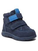 Buty dla chłopców - Action Boy Trzewiki CM211112-86 Granatowy - miniaturka - grafika 1