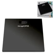 Wagi łazienkowe - Waga łazienkowa KONIGHOFFER czarna - miniaturka - grafika 1