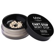 Pudry do twarzy - NYX Professional Makeup Professional Makeup - CAN'T STOP WON'T STOP - SETTING POWDER - Utrwalający puder do twarzy - LIGHT NYXPPTW-DOTW-02 - miniaturka - grafika 1