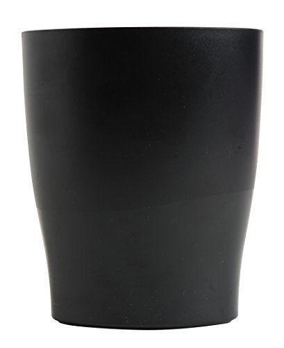 Exacompta 676014D ECOPEN opakowanie (z 10 pojemnikami na długopisy, 60 x 80 x 95 mm), 10 sztuk, kolor czarny