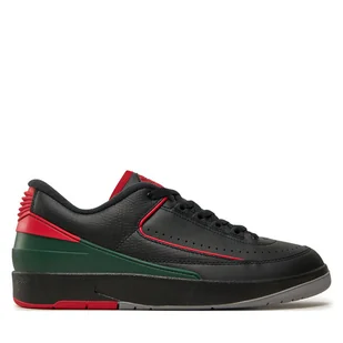 Sneakersy Nike Air Jordan 2 Retro Low DV9956 006 Czarny - Sneakersy męskie - miniaturka - grafika 1