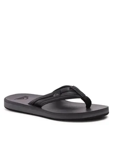 Quiksilver Japonki AQYL100886 Czarny - Klapki i japonki męskie - miniaturka - grafika 1