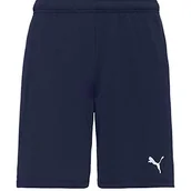 Spodenki męskie - PUMA PUMA Szorty męskie Teamrise Peacoat-Puma White S 704942-06 - miniaturka - grafika 1