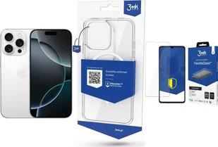 Apple iPhone 16 Pro 128GB Tytan Biały - Telefony komórkowe - miniaturka - grafika 2