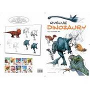 Poradniki hobbystyczne - Pau Rodriguez Rysuję Rysuję Dinozaury - miniaturka - grafika 1