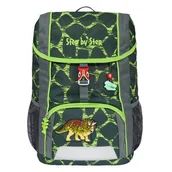 Zestawy szkolne - Step by Step Zestaw tornistra dla dzieci 3 szt. dino tres - miniaturka - grafika 1