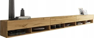 Lowboard A300 szafka Rtv wisząca półka pod Tv - Szafki RTV - miniaturka - grafika 1