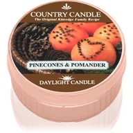 Świece - Country Candle Pinecone & Pomander świeczka typu tealight 42 g - miniaturka - grafika 1